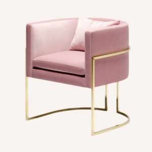 Pink Cushion Chair